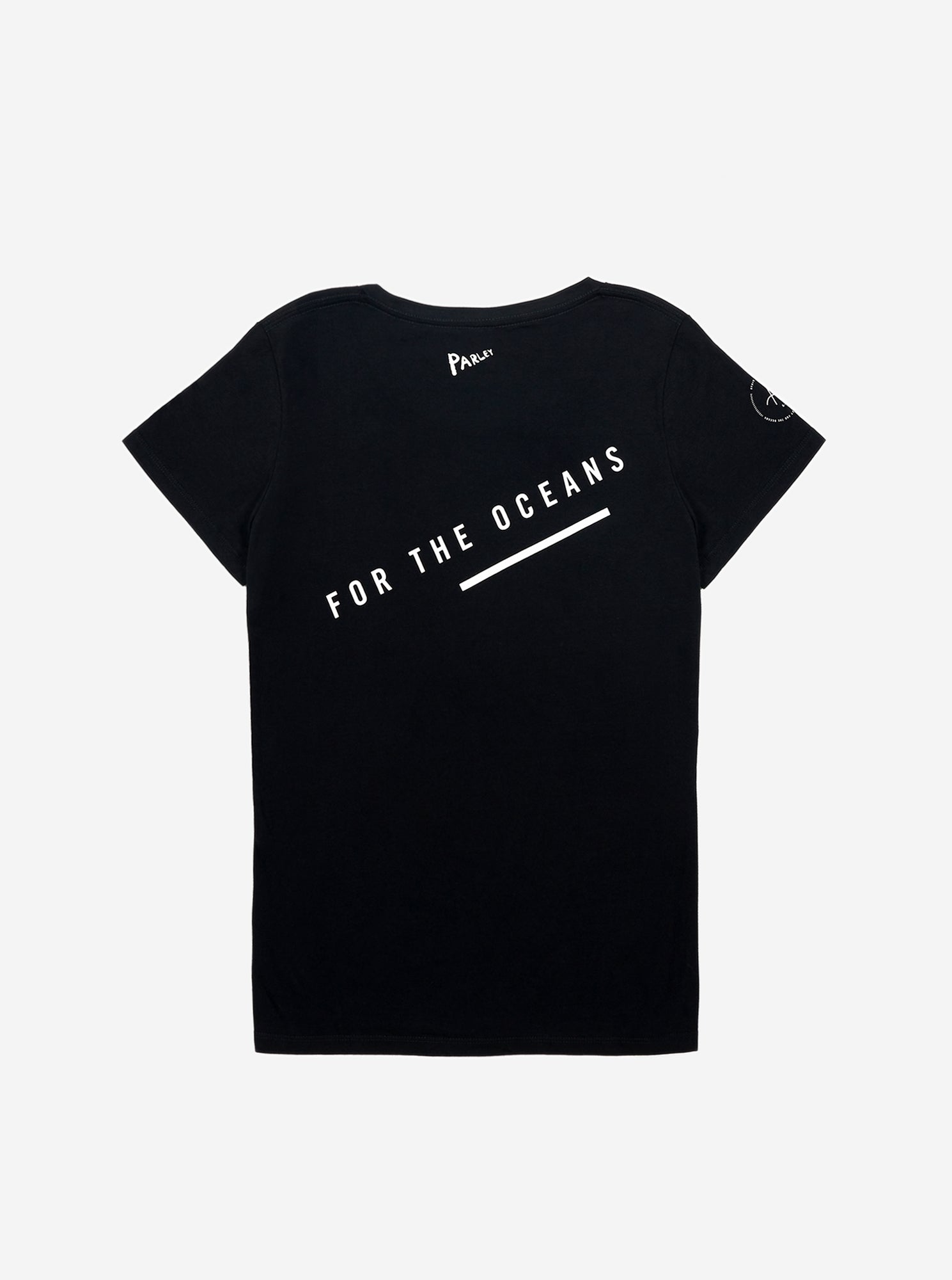 Parley Short Sleeve Women Tee — Black