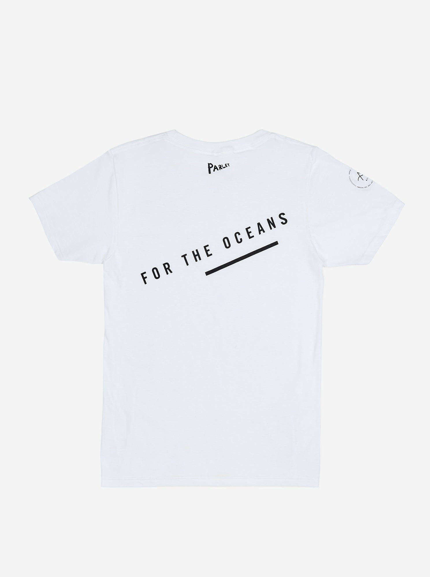 Parley Short Sleeve Unisex Tee — White
